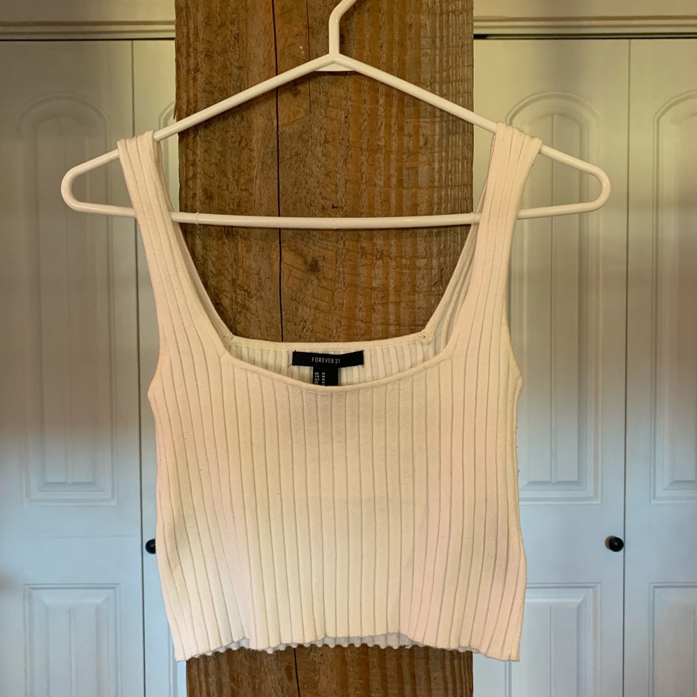 Forever 21 Ribbed Crop Top